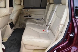 Front or back, the seats are comfortable.