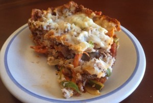 nutty lasagna