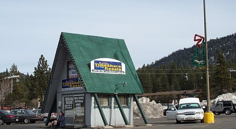 Then and now: That funny little A-frame