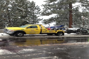 Six people were hurt in a two-car crash Feb. 28. Photo/LTN