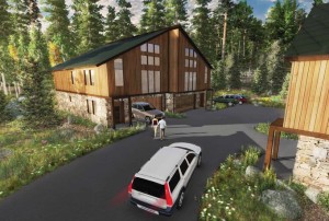 This is what the townhouse will look like when completed. Rendering/Provided