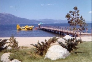 Wes Stetson's SeaBee at Tahoe Keys in 1969. Photo/Rich Jamieson
