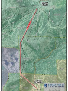 This shows the route of the gondola. Graphic/Provided
