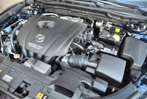 Specifications Price $21,985 to about $33,000 Engine DOHC, 16 valve inline 2.5L four 184 hp @ 5,700 rpm 185 ft-lb of torque at 3,250 rpm Transmission Six Speed torque converter automatic, with paddle shifters Configuration Transverse mounted front engine/front wheel drive Dimensions Wheelbase 111.4 inches Length 191.5 inches Width 72.4 inches Height 57.1 inches Track (f/r) 62.8/62.4 inches Ground clearance 6.7 inches Weight 3,232 pounds Weight distribution (f/r) 58/42% Fuel capacity 16.4 gallons Cargo capacity 16.4 cubic feet Steering lock to lock 2.81 turns Turning circle (curb to curb) 36.7 feet Wheels 19X7.5 inch alloys Tires 225/45X19 all season radials Co-efficient of drag 0.26 Performance 0-60 mph 7.32 seconds 50-70 mph 3.92 seconds 50-70 mph uphill 5.81 seconds Top speed 140 mph electronically limited Fuel economy 28/40/32 mpg city/highway/combined. Expect 31-32 mpg in rural country driving and over 40 mpg on a level highway at legal speeds.