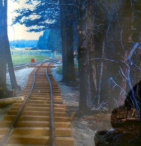The tracks lasted one year. Photo/Lake Tahoe Historical Society