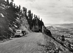 Four-wheel drive was not an options in the 1930s. Photo/Lake Tahoe Historical Society