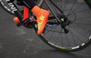 The gear, the bike and the rider are lightweight. Photo/Carolyn E. Wright/Copyright