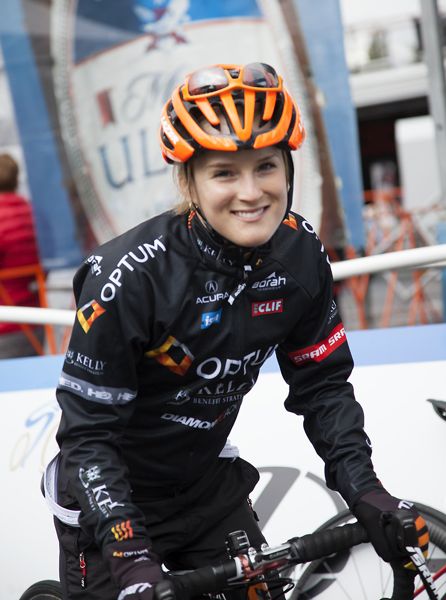 A team Optum rider prepares for the start of the first phase. Photo/Carolyn E. Wrigth