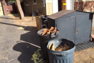 Not always is a bear box big enough for all the garbage. Photo/LTN