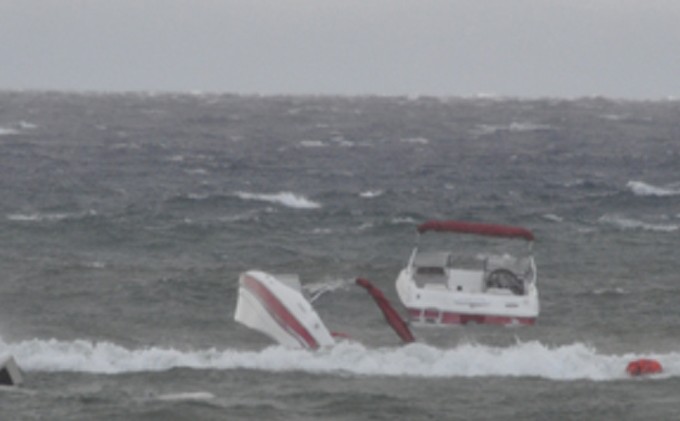 4 on sailboat barely survive Lake Tahoe storm; South Shore marina loses rental boat