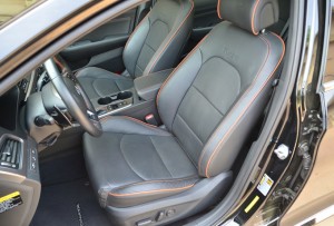 The interior of the Sonata sets it apart from others.
