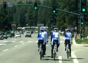 Cyclists on May 5 get acclimated to Lake Tahoe in preparation for the May 8-9 races. Photo/LTN