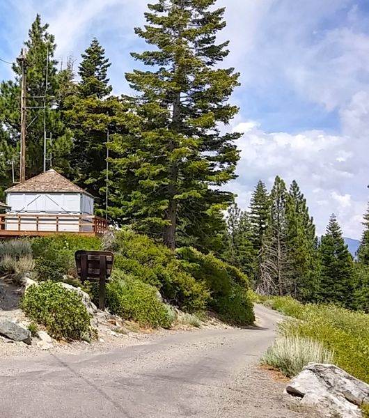 Pavement makes it much easier to reach the lakes and resort of Angora today. Photo/Bill Kingman