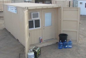 Life doesn't have to be uncomfortable in the desert at Burning Man. Photo/Burner Bungalows