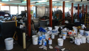 The interior of the M.S. Dixie on June 15. Photos/Kathryn Reed