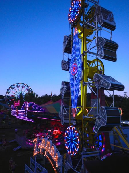 The Midway at the El Dorado County Fair has a new operator this year. Photos/Kathryn Reed