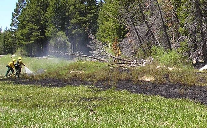 2 small wildfires ignite in Tahoe basin