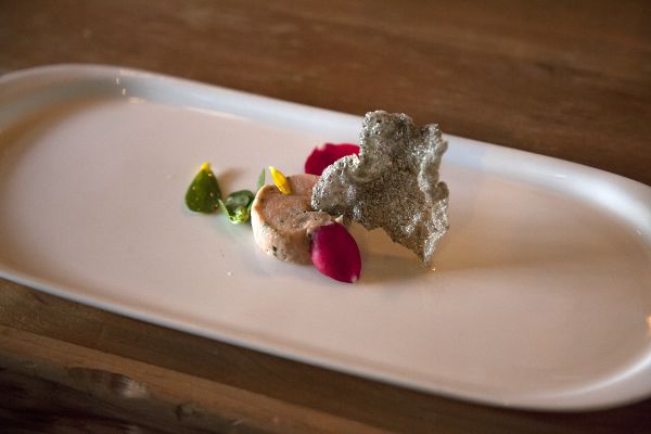 The smoked trout set the bar high for the remainder of the courses. Photo/Carolyn E. Wright/Copyright