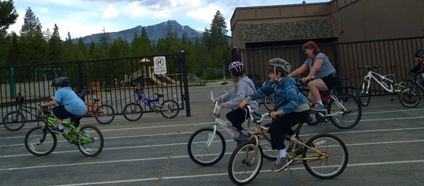 Students make strides to win bike challenge