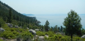 Smoke from the Washington Fire filled the Lake Tahoe Basin last week. Photo/Kathryn Reed