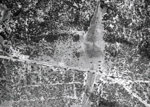 This aerial photo of the Stateline area was taken in 1940. Photo/U.S. Geological Survey