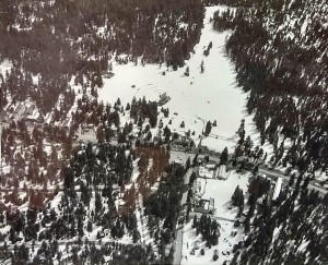 Development in South Lake Tahoe in the 1950s started changing the look of the area. Photo/Lake Tahoe Historical Society