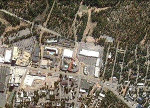 The Park Avenue area of South Lake Tahoe in 2015. Photo/Google Earth