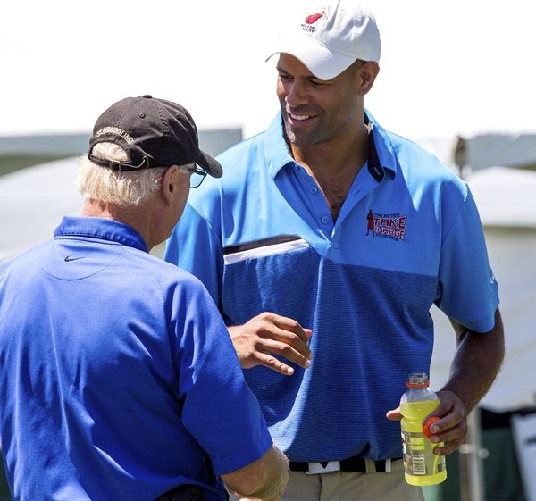 Shane Battier, who won two NBA titles with the Miami Heat, is raising money for his charity while playing at the ACC. Photo/Carolyn E. Wright/Copyright
