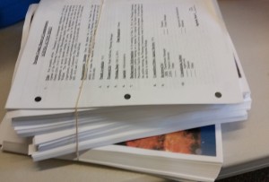 Commissioners had volumes of paperwork to read before making their decision.