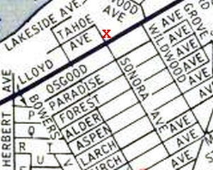 Streets don't stay the same in South Lake Tahoe. Map/Bill Kingman collection