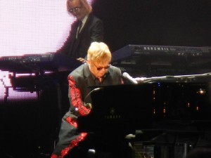 The Aug. 8 performance was Elton John's second at Lake Tahoe.