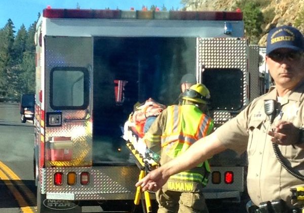 Motorcyclist airlifted from Hwy. 50 to Reno