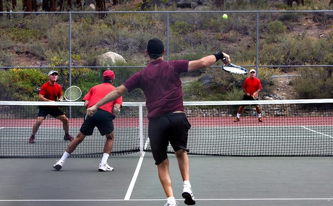Tennis players duke it out at ZCTC