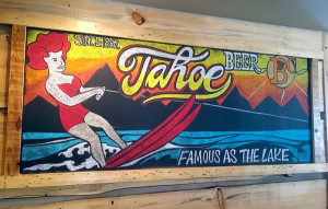 Brewer's Cabinet new Tahoe Beer label. Photo/Bill Kingman