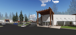This is a proposed new building that will be built to the tenants specifications.