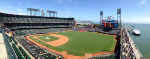 AT&T Park, home of the San Francisco Giants, has views of more than just the field. Photo/LTN file 