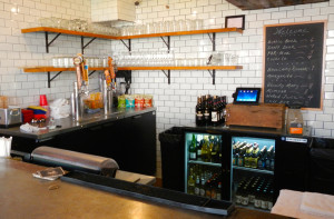 It's not necessary to be a guest to enjoy the beer garden.