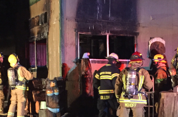 Fire destroys structure in Kings Beach