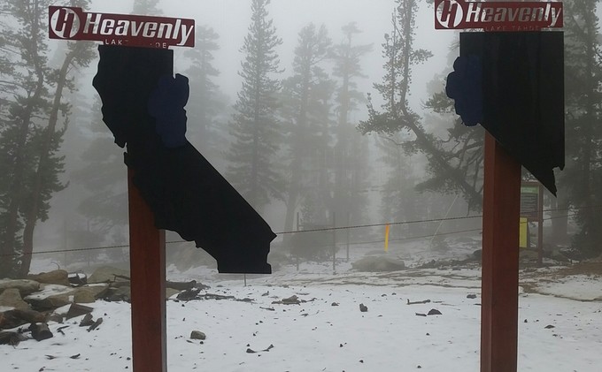 Snow beginning to fall at Tahoe resorts