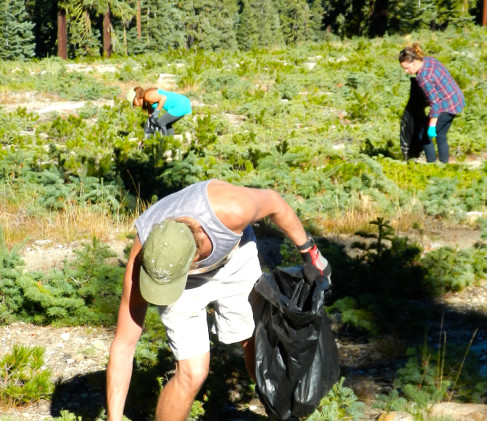 Pre-winter cleaning event at Sierra-at-Tahoe