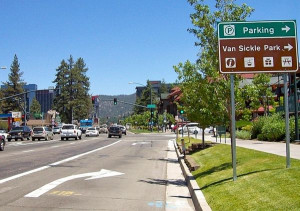 Highway 50 and Park Avenue in 2015.