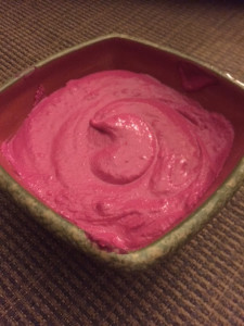 beet hummus