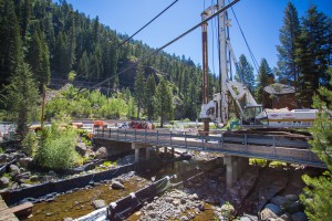 Alpine Meadows Bridge replacement. Photo/Erik Bergen