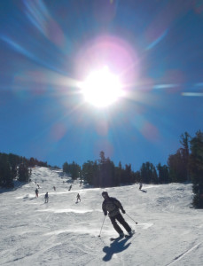 Blue skies and 50-degree weather for opening day will be replaced with snowy 30-degree temps on Day 2.