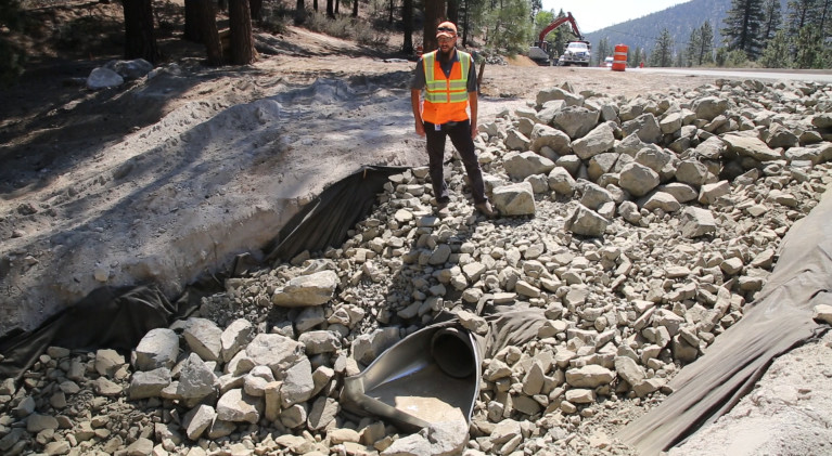 NDOT finishes drainage work on Hwy. 50