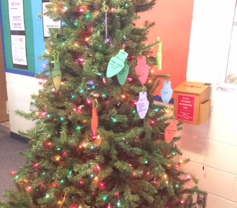 ZCES giving tree provides for those in need