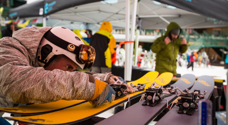 Free backcountry demo event at Alpine