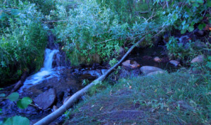 Burke Creek, Rabe Meadow, Nevada Beach sunset