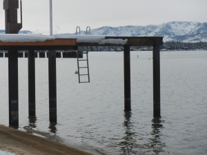 Lake Tahoe still has a ways to go before it hits natural rim. Photo/LTN