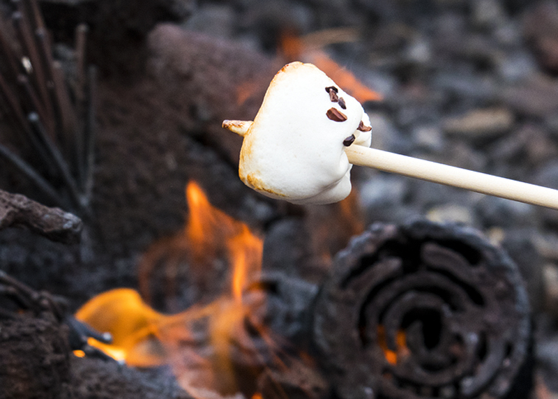 Homemade marshmallows raise s’mores at the Ritz-Carlton Lake Tahoe to gourmet status. Photo/Carolyn E. Wright/Copyright